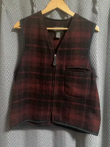 banana republic 바나나 리퍼블릭 체크 울 베스트