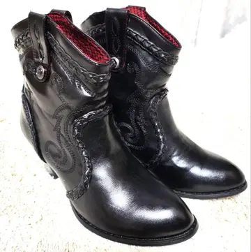 블랙 웨스턴 부츠