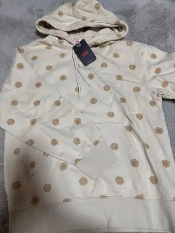 Levi's 후드티 크림색