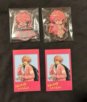 니지산지 스이파라 오리엔스 아카기 웬 아크릴 스탠드 폴라로이드