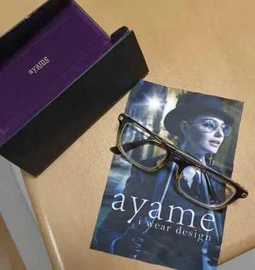 ayame 아야메 아이웨어 디자인 안경 브라운/클리어