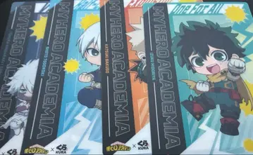 나의 히어로 아카데미아 쿠라스시 멀티 시트 4종