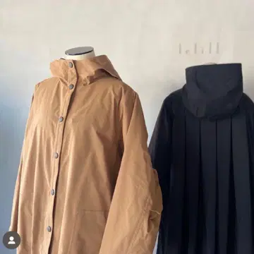 lelill 레릴 올웨더 후드 코트 블랙 3way