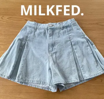 MILKFED 플리츠 숏팬츠