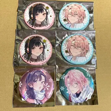 카즈키리 시미즈 타카츠카사 테루 오래도록 잘 부탁드립니다 캔뱃지 멜론북스