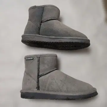 BEARPAW 그레이 어그 부츠 US8 25cm