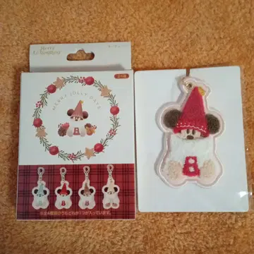 디즈니 크리스마스 2025 릴린린 키체인 빨간색