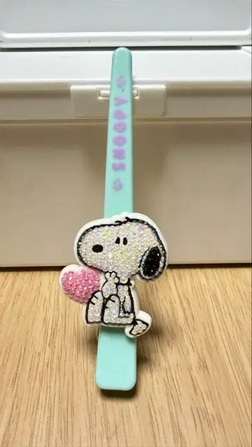 스누피 (헤어 클립 하트