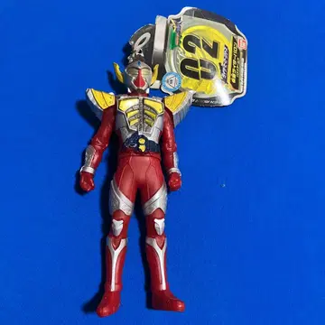 가면라이더 PVC 피규어 빨간색/은색