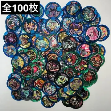 [ 즉시 구매 가능 ] 요괴워치 요괴 메달 전 100장 세트 중복 없음