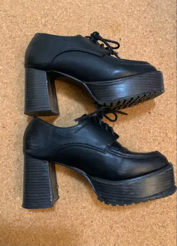 여성용 통굽 숏부츠