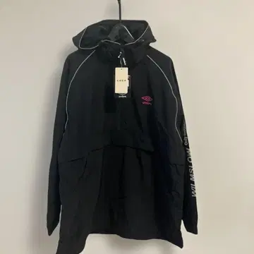 umbro 블랙 나일론 자켓 FREE 사이즈