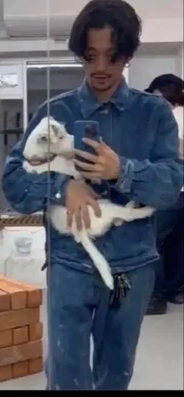 Auralee 23ss 데님 자켓