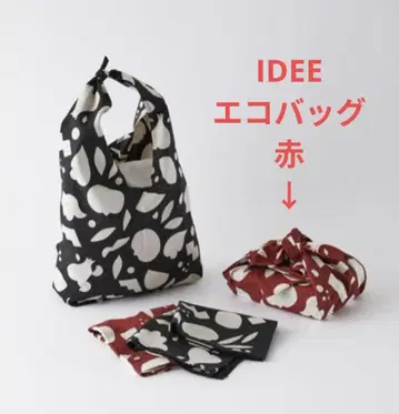 IDEE 에코백 빨간색