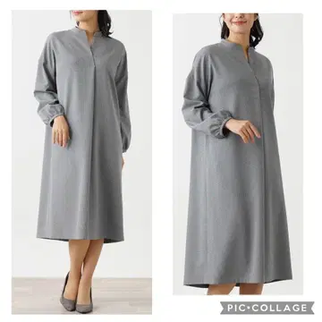 레리안 택 포함 미사용 새상품 부르주 원피스 라이트 그레이 계열