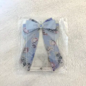 fukuya 포토 카드 아크릴 프레임 리본