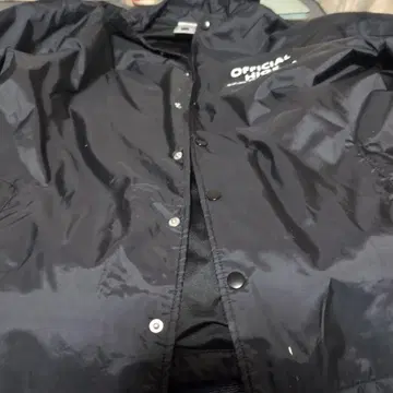 OFFICIAL HIGE DANDISM 블랙 점퍼