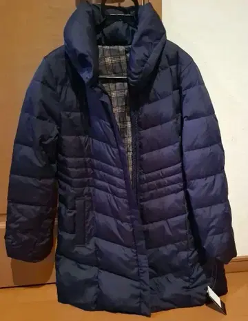 LABELDA 다운 코트 네이비