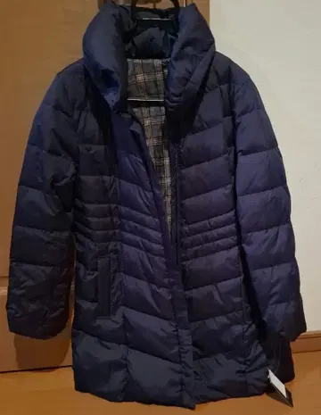 LABELDA 다운 코트 네이비