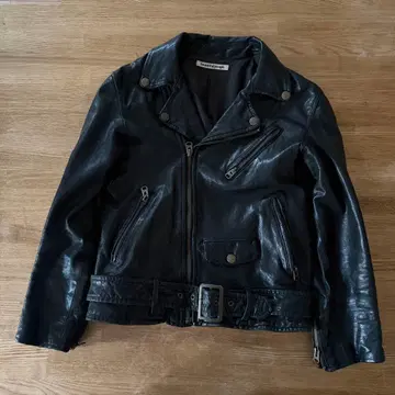 뷰티풀 피플 램 가죽 라이더 자켓 140