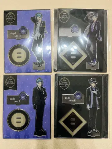 트위스테 아크릴 스탠드 제이드 플로이드 4점 세트