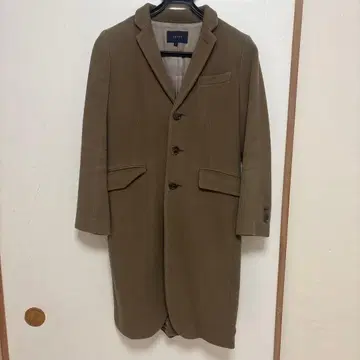 SHIPS 캐시미어 혼방 체스터 코트 S 사이즈 카멜