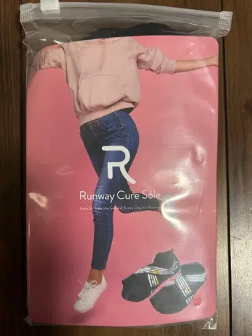 런웨이 큐어 밑창 L 사이즈 23.5~24.5cm