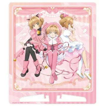 카드캡터 사쿠라 츠리비레 아크릴 이젤 패널