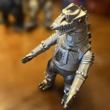 [ 레어템 ] BANDAI 메카고질라 피규어 실버 약 20cm
