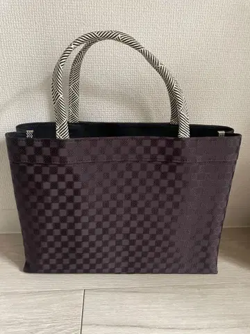 에리슈 일본 의류 백 기모노 백 블랙 A4