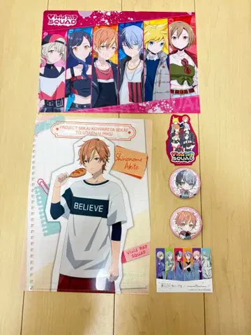 프로세카 복권 영화 비바스 동운 아키토 아오야기 겨울 캔뱃지 콜라보 카페