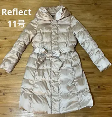 [ 새상품급 ] 리플렉트 롱 다운 코트 숄카라 11호 L 사이즈