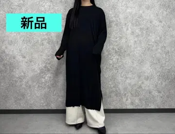 코끼리 고양이 채널 오리지널 플리츠 스트레이트 원피스