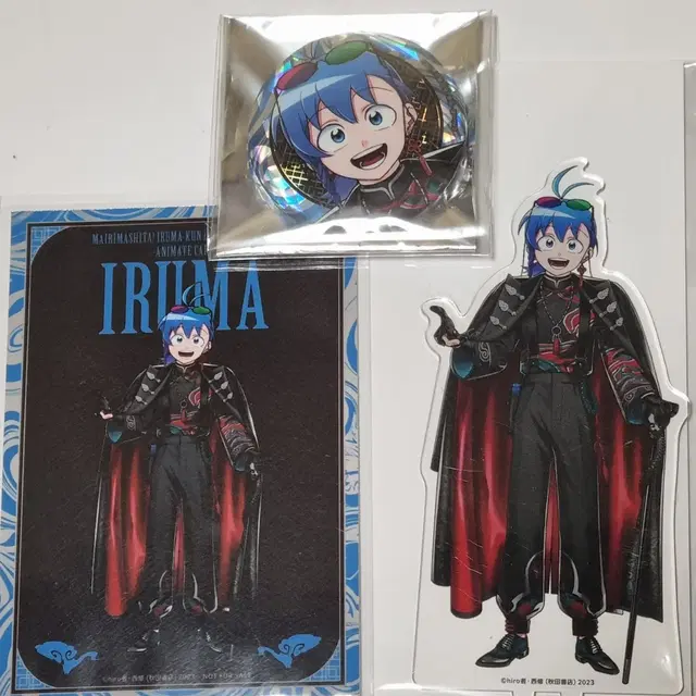 이루마군 악입문 마피아 이루마 애니메이트 카페 아크릴스탠드 캔뱃지