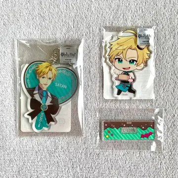 Obey Me! 오베이 미! 사탄 키링 & 아크릴 스탠드 제비뽑기당