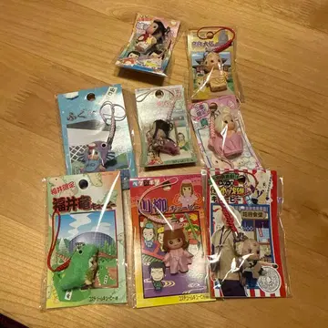 큐피 지역 한정 스트랩 8개 세트