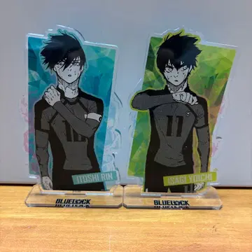 블루 록 아크릴 스탠드 이토시 린 & 이사기 요이치