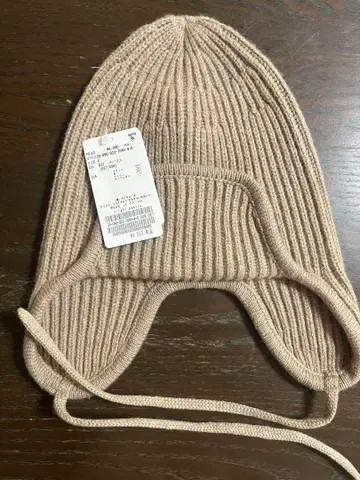 [ 미사용 새상품 ] plage flight 비니 베이지