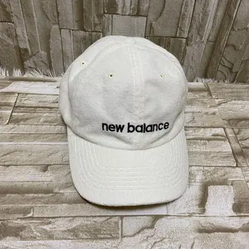 새상품급! [new balance] 화이트캡