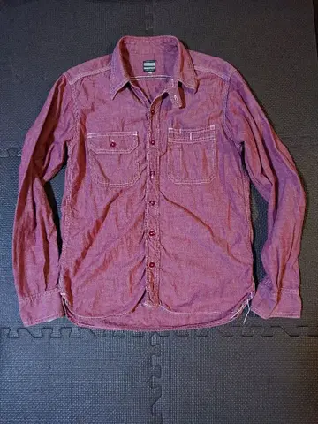 MOMOTAROJEANS 샴브레이 셔츠 38