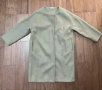 ITEMS 어반 리서치 카키 롱 코트