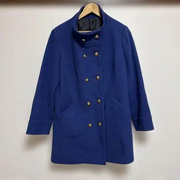여성 롱 코트 ru 블루 빅 사이즈 15호