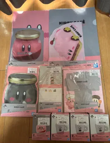 커비 제일복권 9종 세트