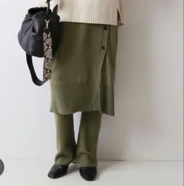 레깅스 부착 랩 버튼 스커트 프레임워크