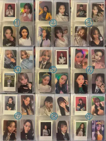 Billlie 트레이딩 카드 묶음 판매