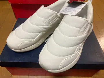 리복 컴포트 플러스 슬립온 DMX 화이트 스니커즈