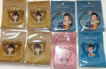 산리오 남자 묶음 판매 아크릴 배지 반짝반짝 캔뱃지 8개 세트