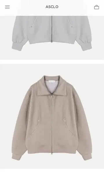 [ ASCLO ] 집업 블루종