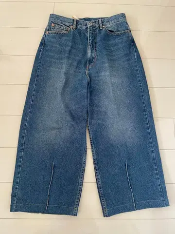 로드리리온 데님 와이드 팬츠