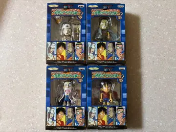 원피스 격자 무늬 인형 ~사막의 알라바스타 편~ 4체 세트